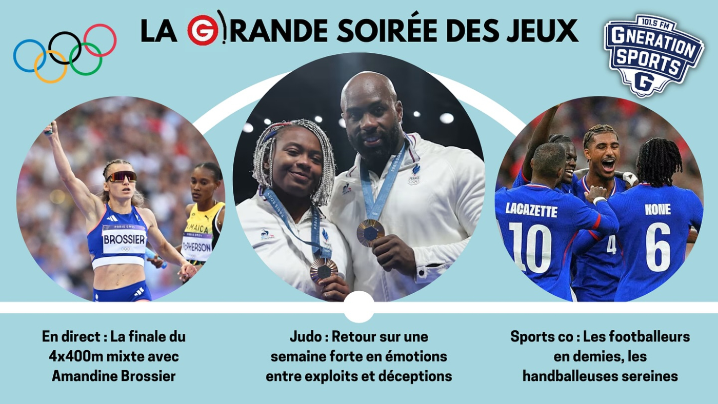 Les G!randes soirée des jeux du 03 08 2024 Emission sportive locale et nationale Les G!randes soirée des jeux du 03 08 2024