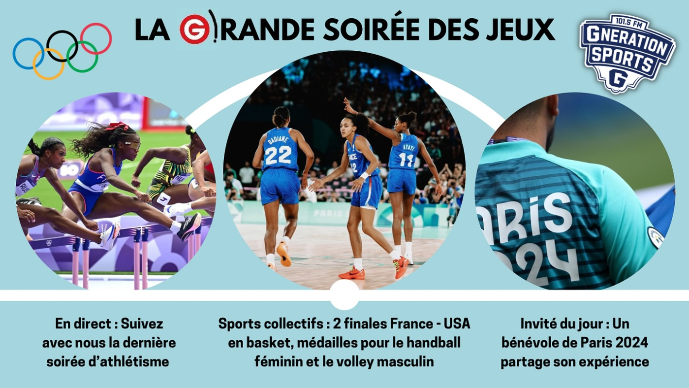 Les G!randes soirées des jeux du 10 08 2024 Emission sportive locale et nationale Les G!randes soirées des jeux du 10 08 2024