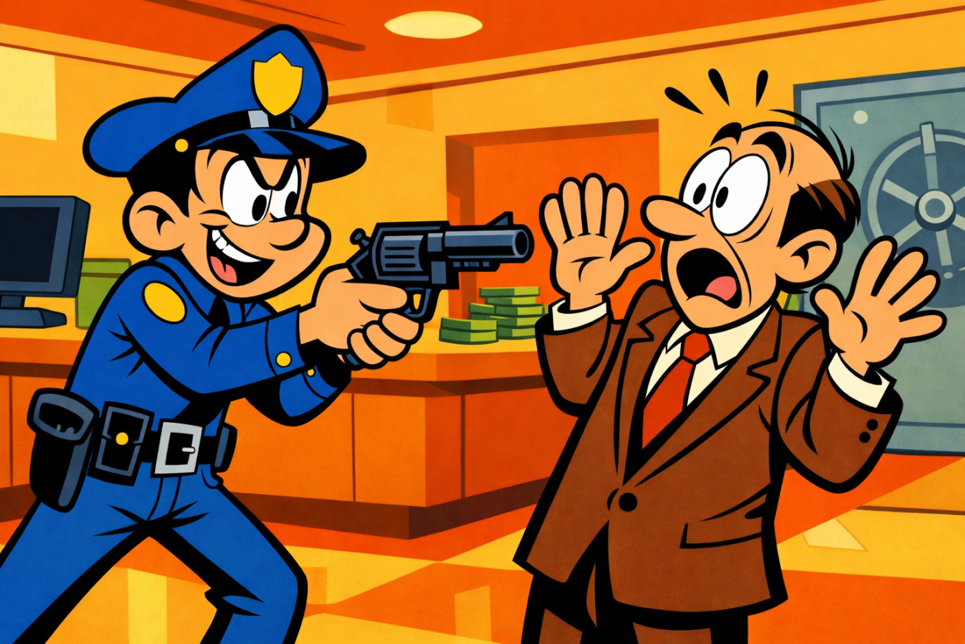 La Drôle de Vie - 029 - Série Policière #3 - La banque