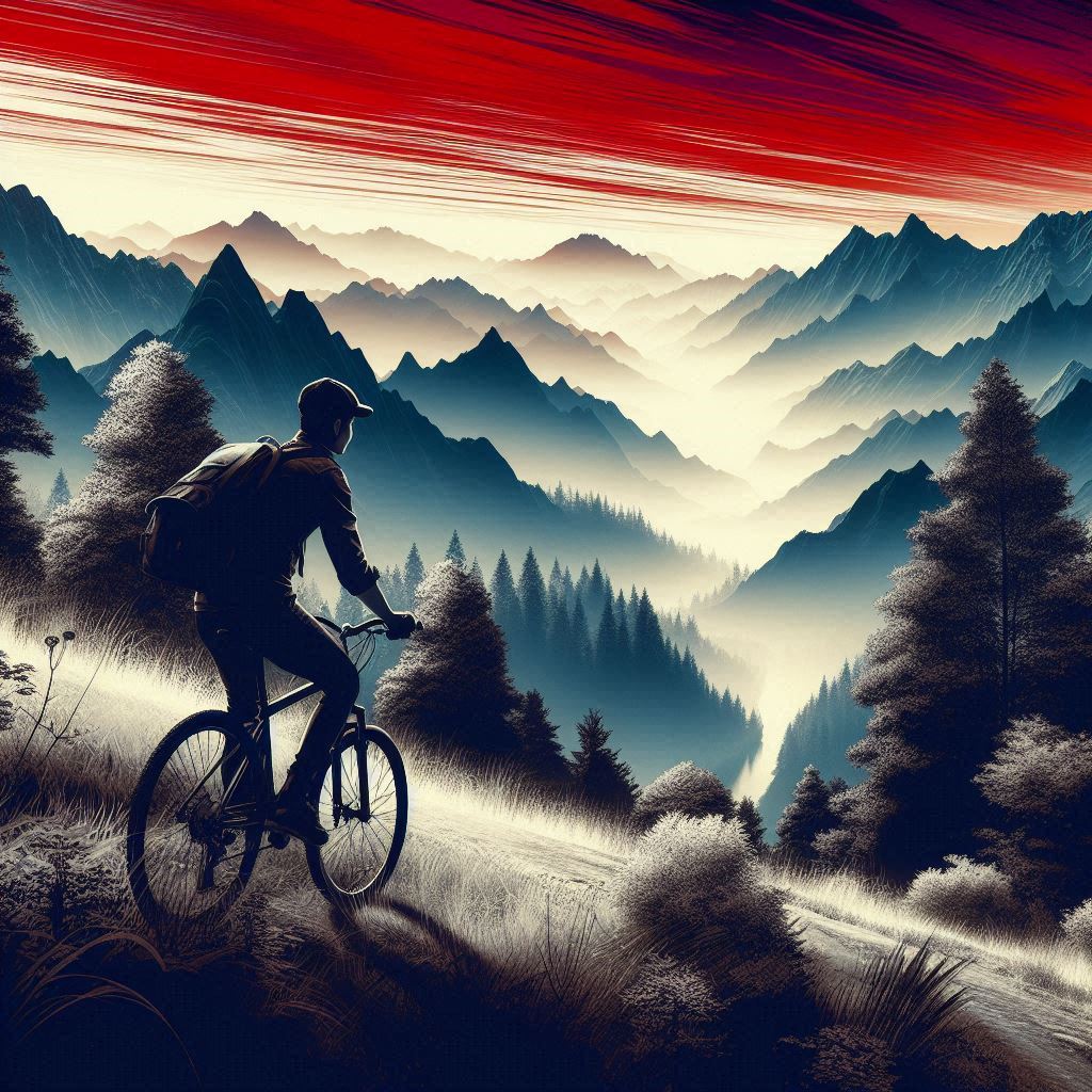 Topette + William à vélo Topette! + Topette + William à vélo