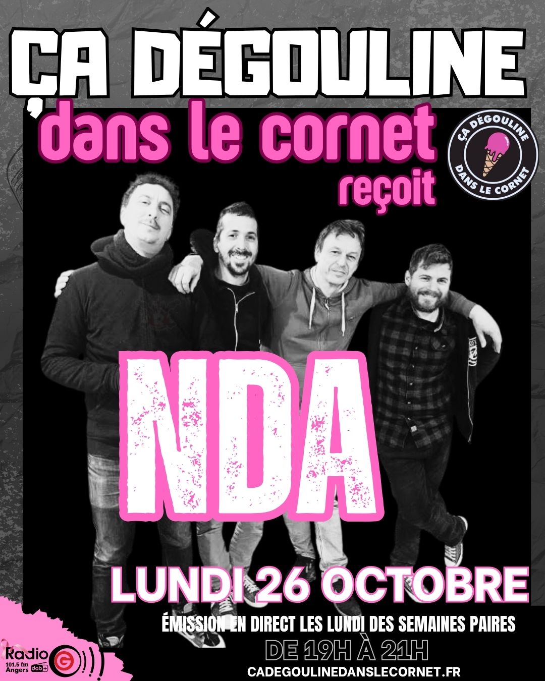 Ca dégouline dans le cornet du 26 10 26