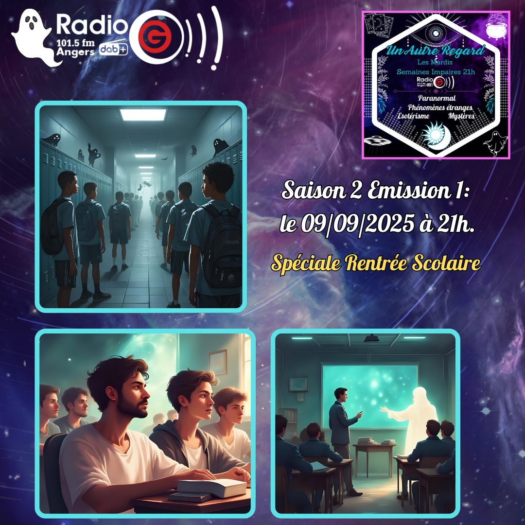 Un Autre Regard, L&#039;émission paranormale sur Radio G Un Autre Regard du 09 09 2025