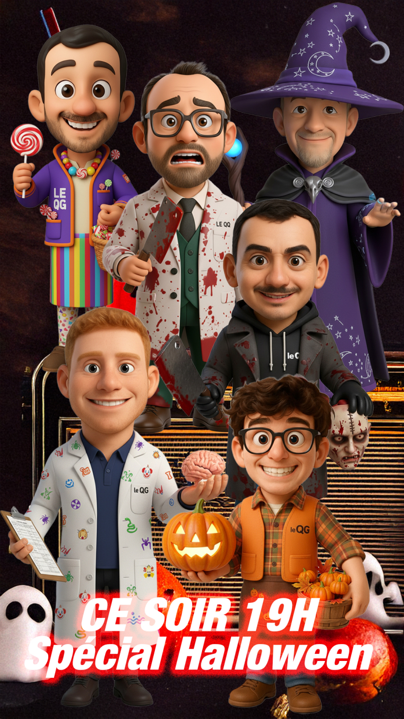 Le QG du 28 10 2025 Le QG, le programme radio de jeux de Radio G! Le QG du 28 10 2025