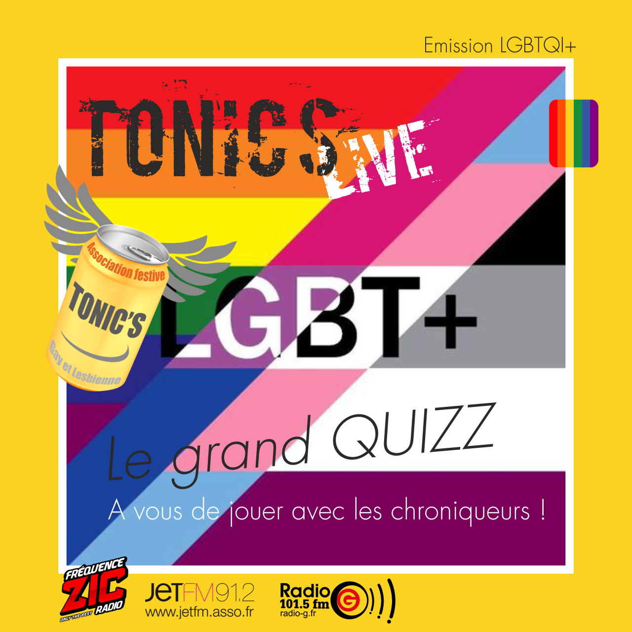 Tonic's Live du 09 07 2020 Emission gay et lesbienne Tonic's Live Tonic's Live du 09 07 2020