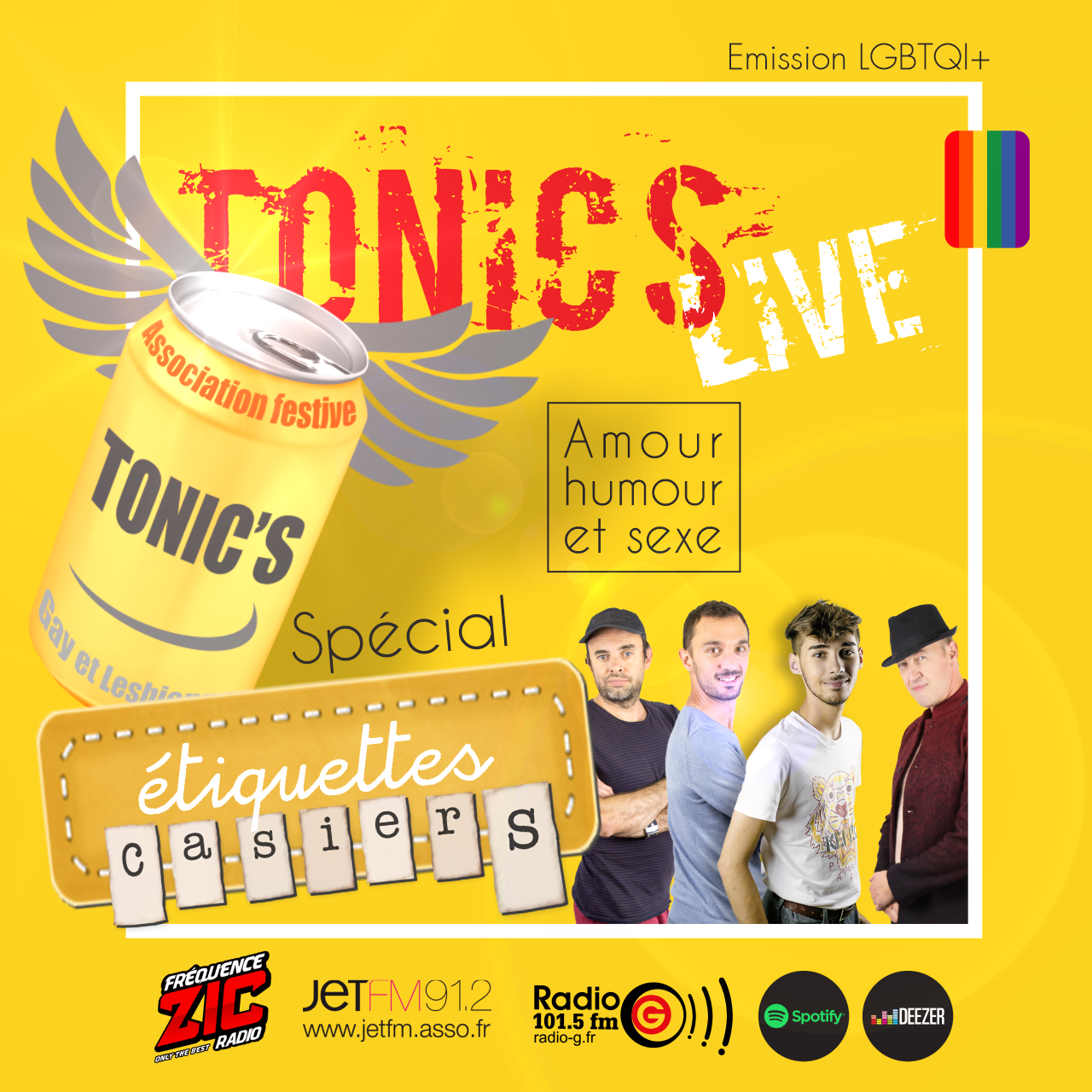 Tonic's Live du 01 10 2020 Emission gay et lesbienne Tonic's Live Tonic's Live du 01 10 2020