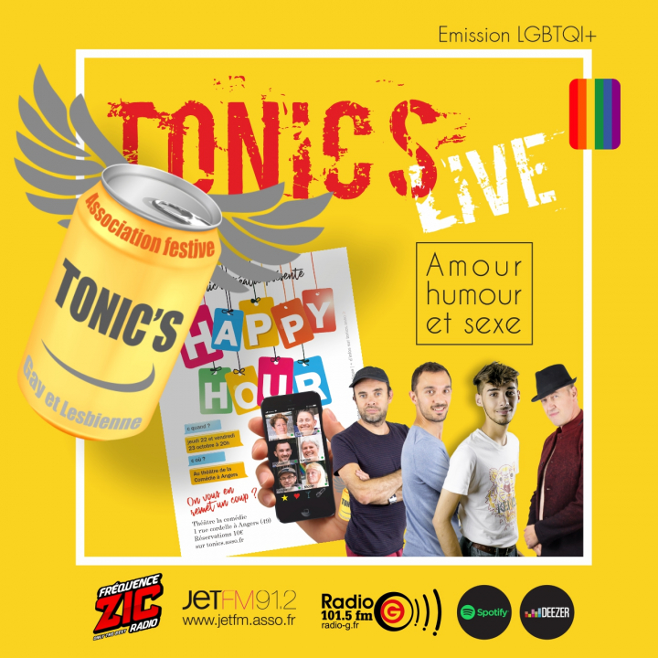 Tonic's Live du 15 10 2020 Emission gay et lesbienne Tonic's Live Tonic's Live du 15 10 2020