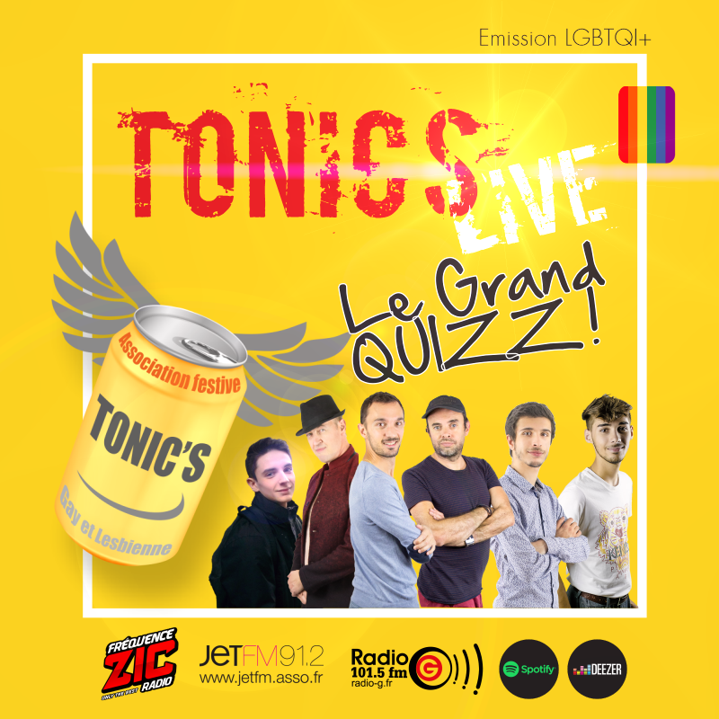Tonic's Live du 12 11 2020 Emission gay et lesbienne Tonic's Live Tonic's Live du 12 11 2020