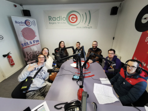 Radio G! en live 101.5FM à Angers et partout dans monde sur ce site La Girouardière #2 -  29 03 2023