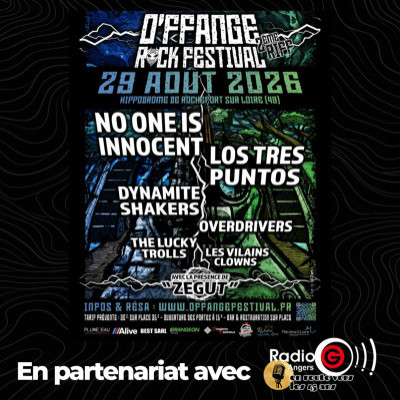 Bienvenue sur Radio G! O'ffange Rock Festival