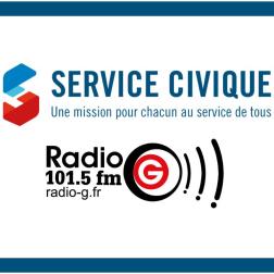 Service Civique Radio G! Recrute !